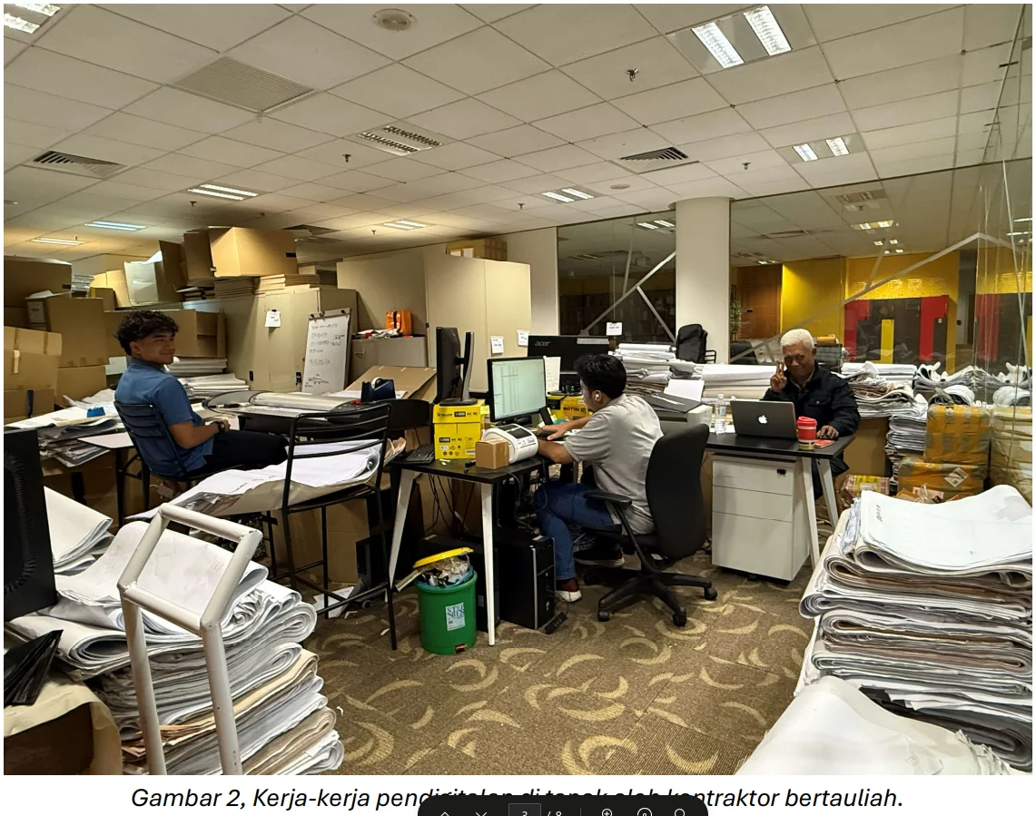 Putrajaya Architectural Archive System (Arkib Senibina Putrajaya) — Image 3