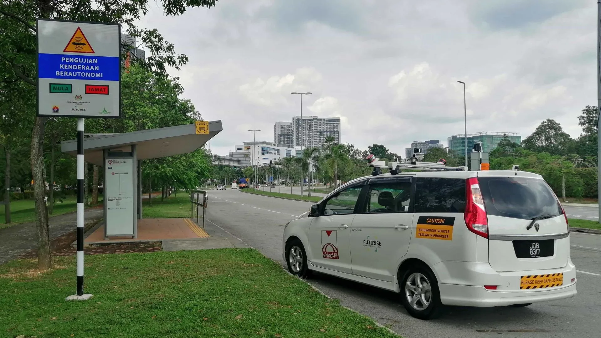 Autonomous Electric Bus (AEV) — Putrajaya Autonomous Feeder Service Pilot — Image 6