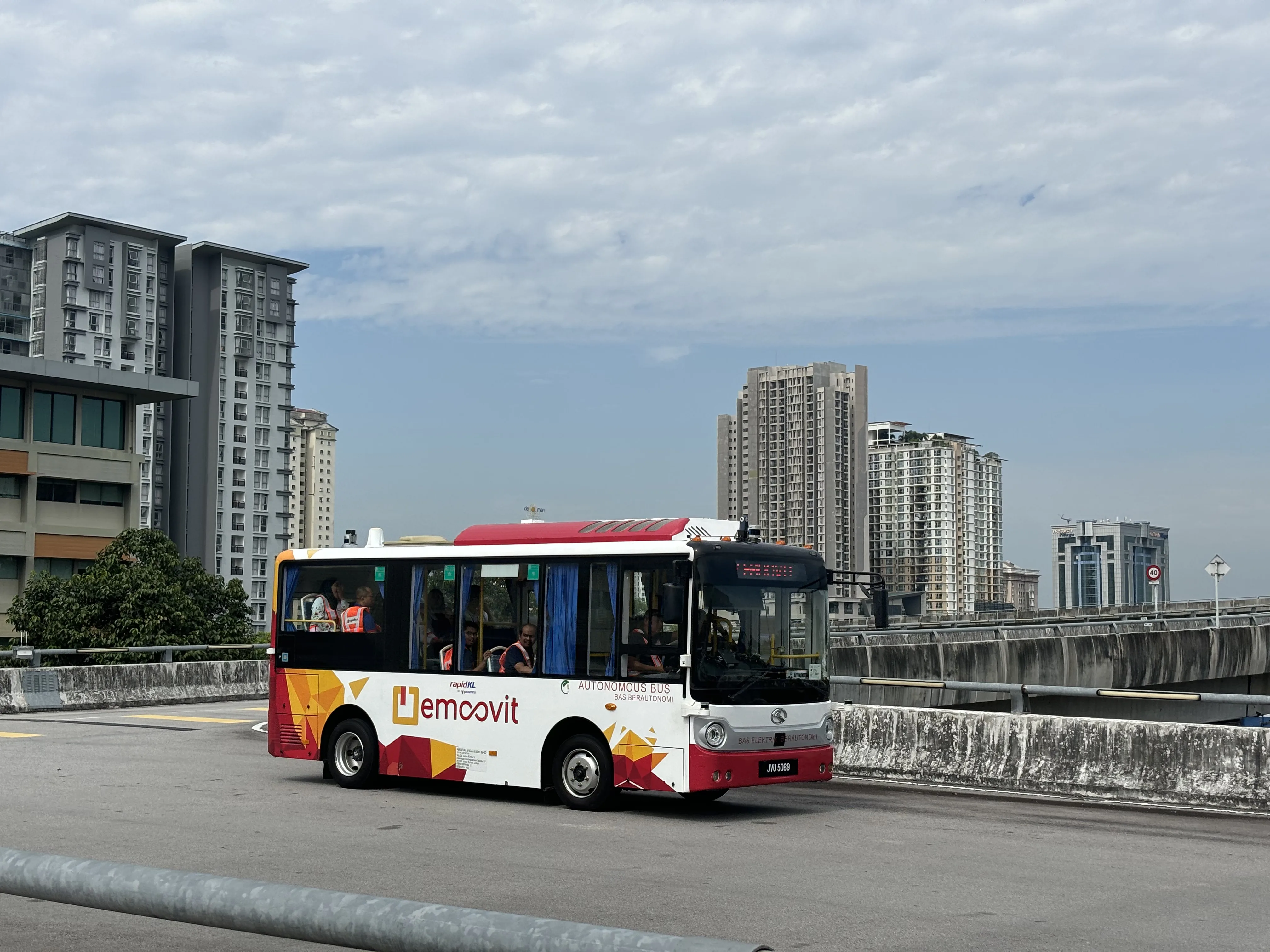 Autonomous Electric Bus (AEV) — Putrajaya Autonomous Feeder Service Pilot — Image 1