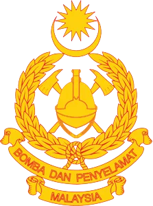 Jabatan Bomba dan Penyelamat Malaysia (JBPM) Logo
